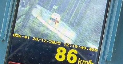 Kierowca ukarany za 86 km/h w obszarze zabudowanym